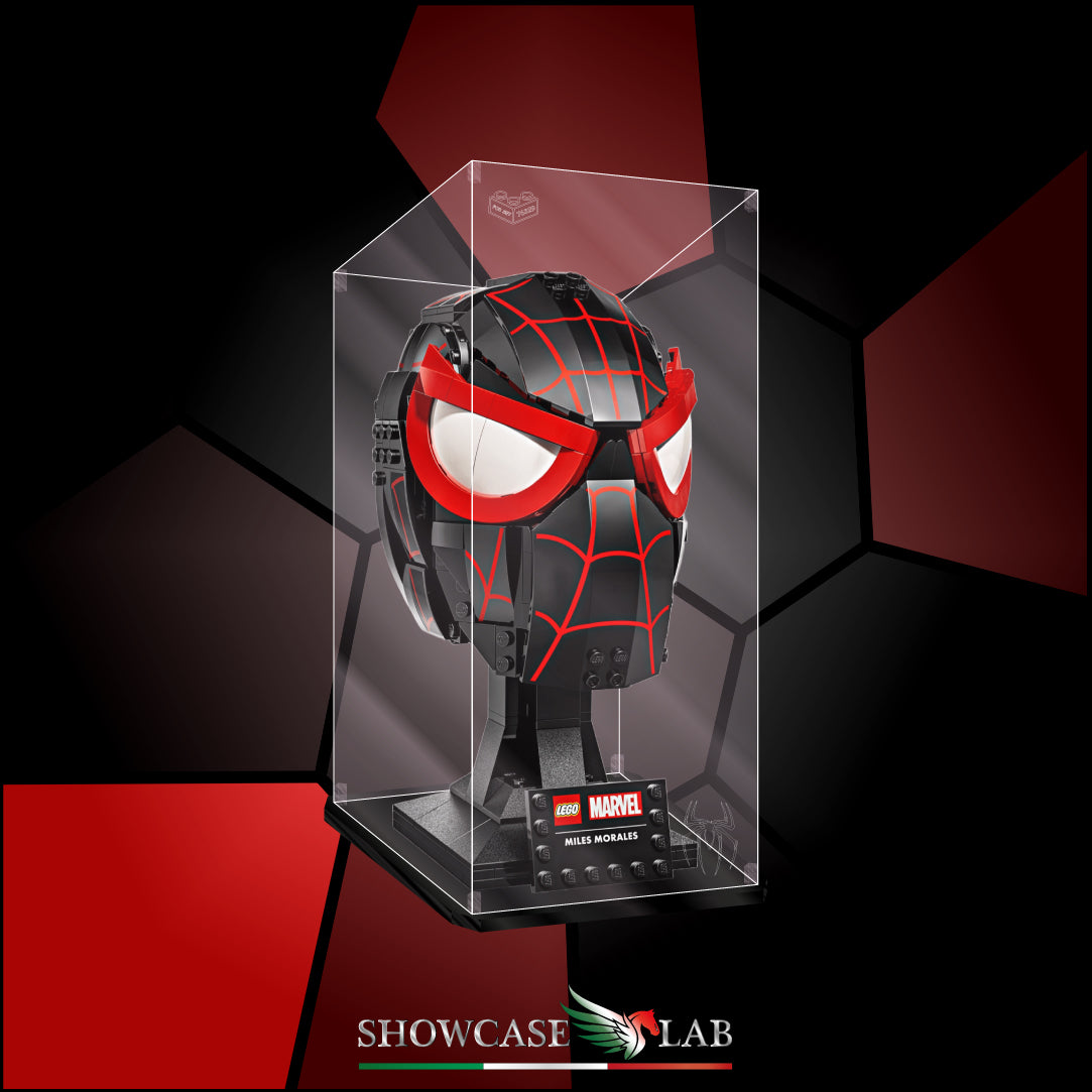 Teca LP309 | Per Set Lego® 76329 - Maschera di Miles Morales