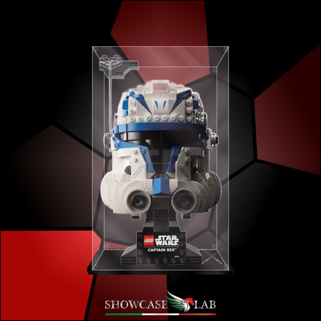Teca LP325| Per Set Lego® 75349 -  Casco di Captain Rex™