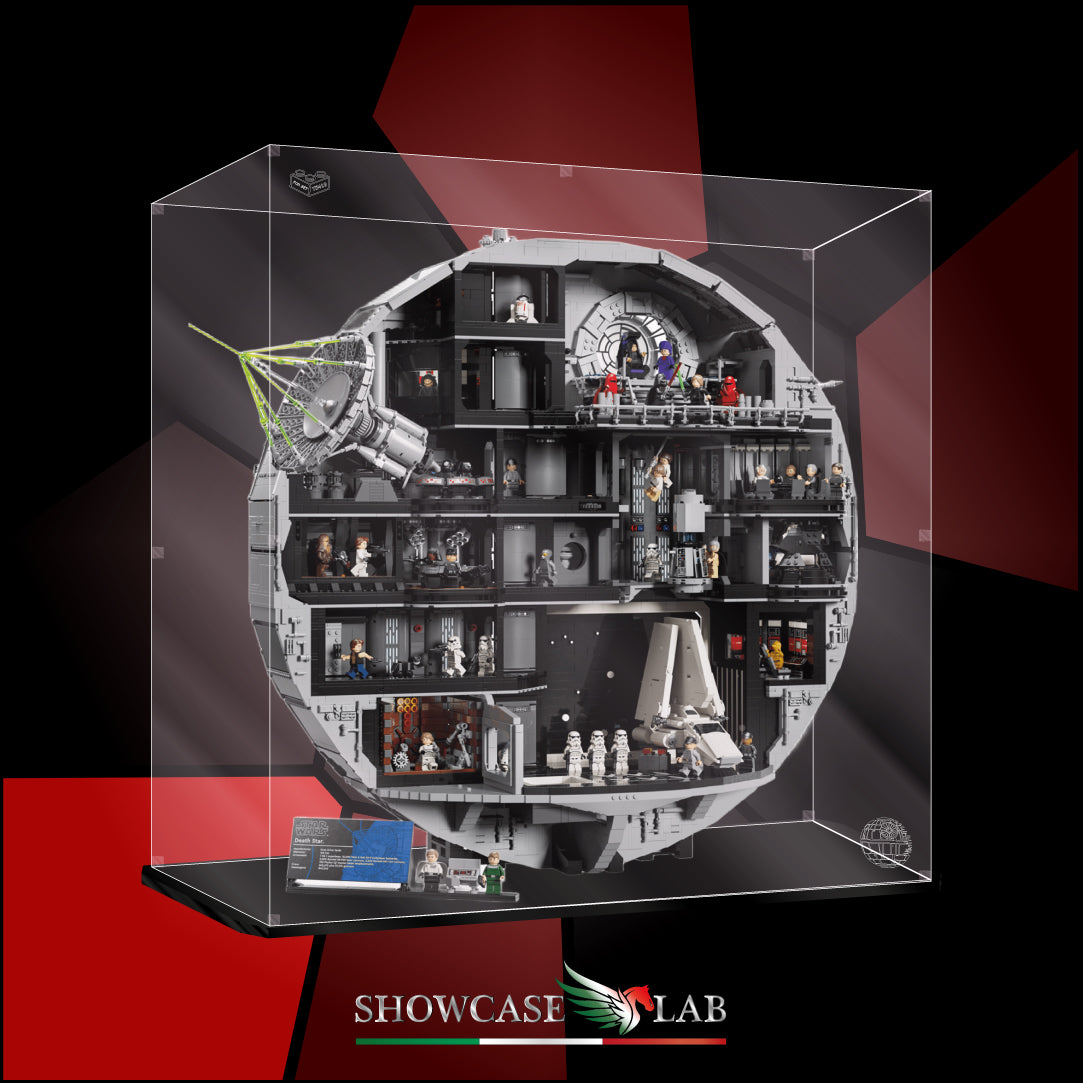 Teca LP332 | Per Set Lego® 75419  | Morte Nera - Death star - STAR WARS.