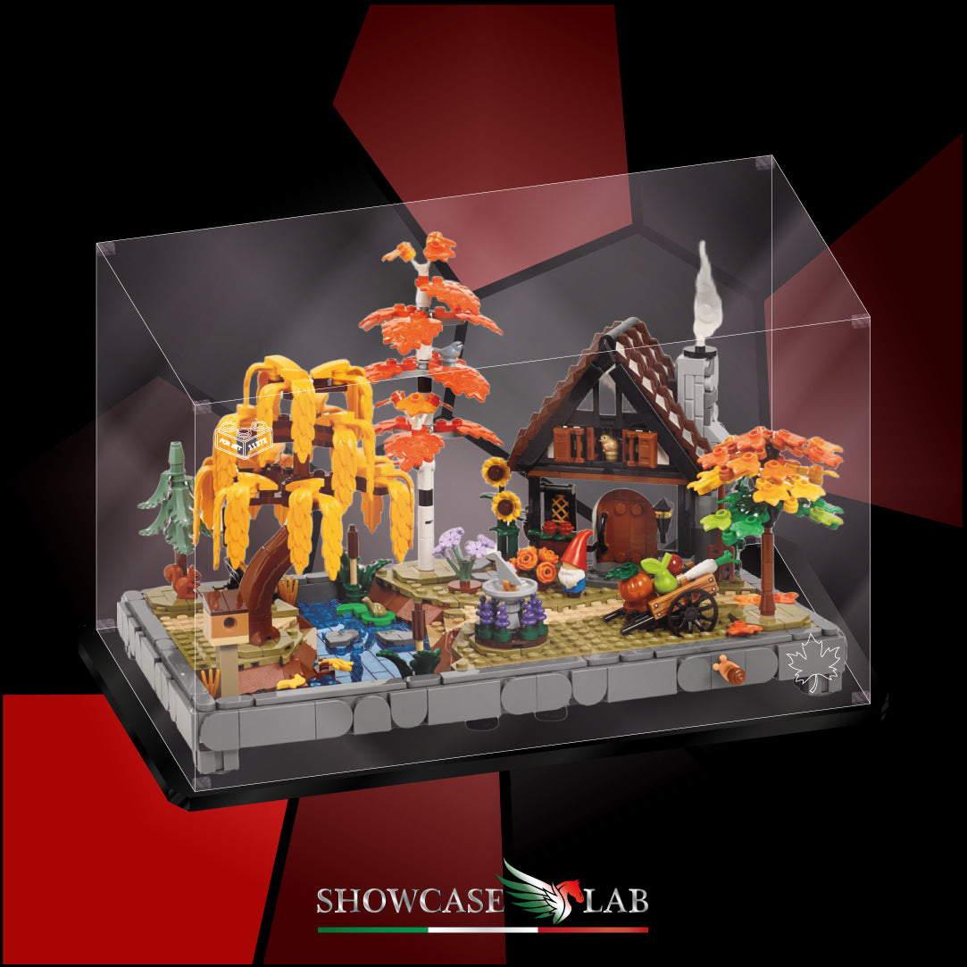 Teca LP350 | Per Set Lego® 11372 - Giardino autunnale del cottage