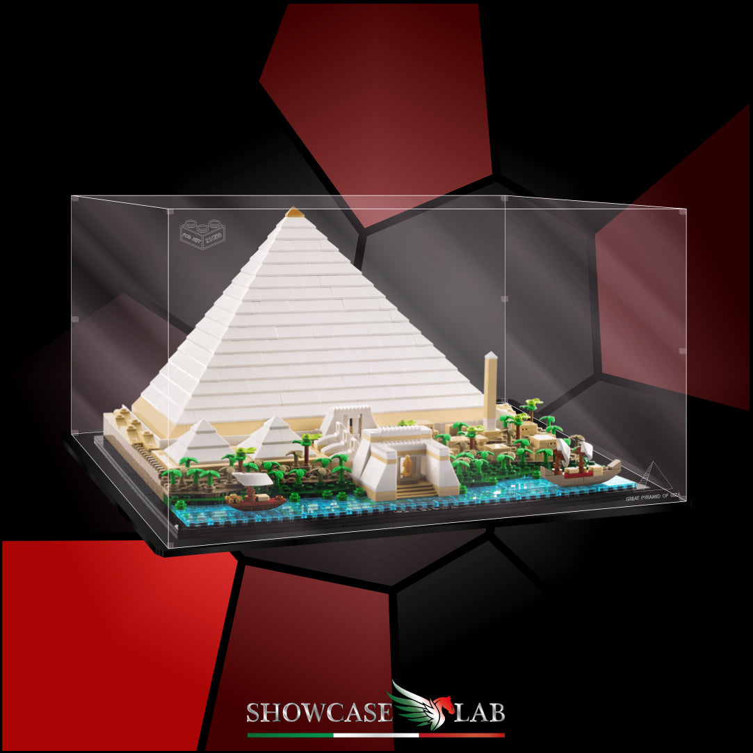 Teca LP61 | Per Set Lego® 21058 - La Grande Piramide di Giza