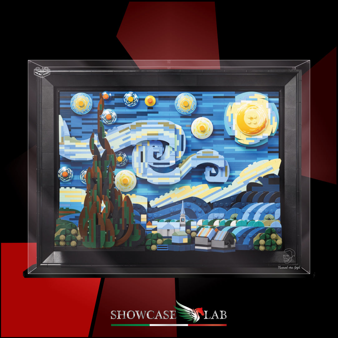 Teca LP76 | Per Set Lego® 21333 - Vincent Van Gogh - Notte Stellata