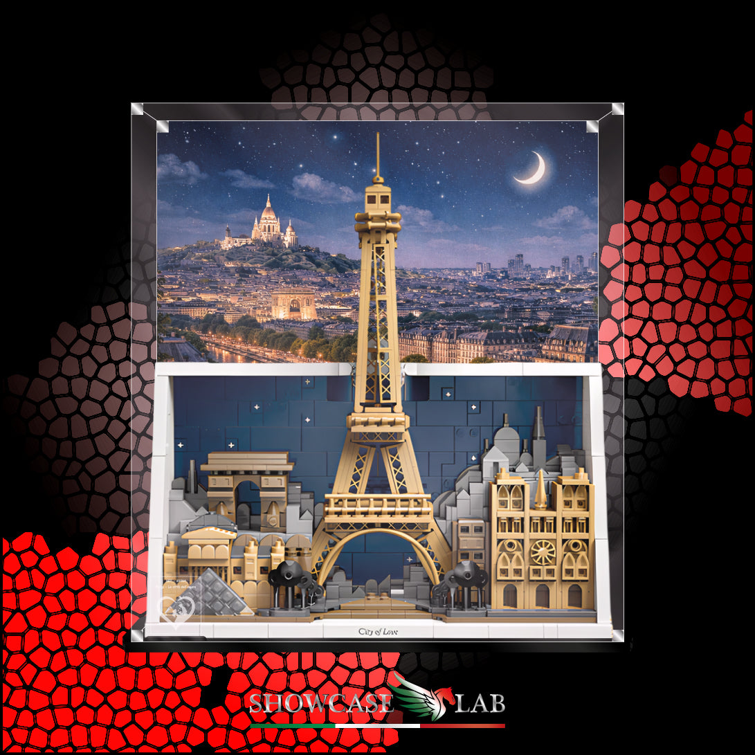 Teca LS357 | Per Set Lego® 21064 - Parigi – La città dell’amore