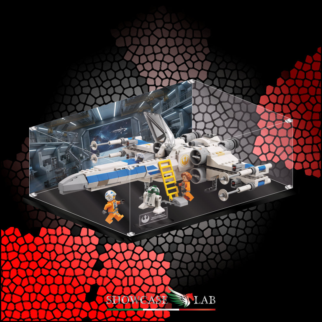 Teca LS376 | Per Set Lego® 75460 - X-Wing Starfighter™ della Nuova Repubblica