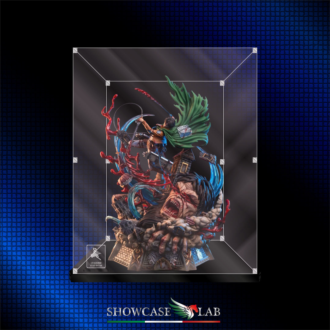 Teca S42 | Per Statua: levi Ackerman -  DT studio® -  l’attacco dei giganti.