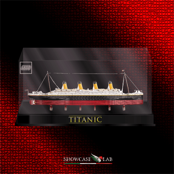 Teca L21  Per Set Lego 10294 Titanic – Showcase Lab 🇮🇹