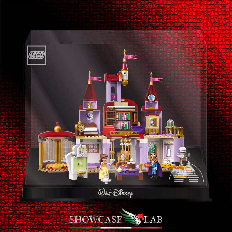 Teca L74  Per Set Lego 43196 Castello Belle e la Bestia – Showcase Lab 🇮🇹